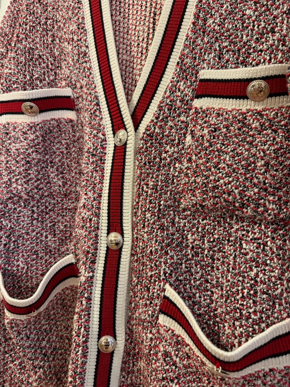 Maje Button-Front Cardigan - Picture 2 of 4